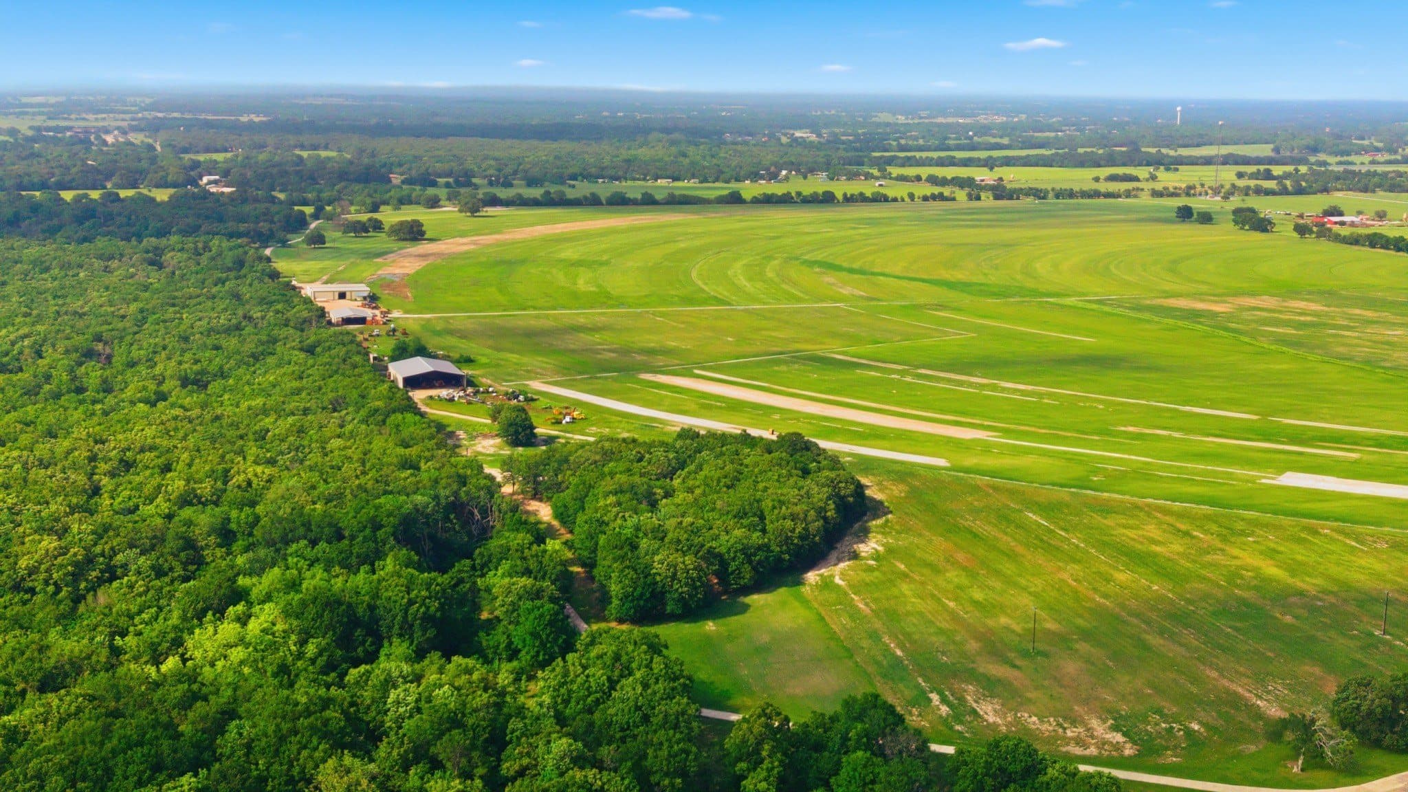 Panoramic aerial of the primary production site
